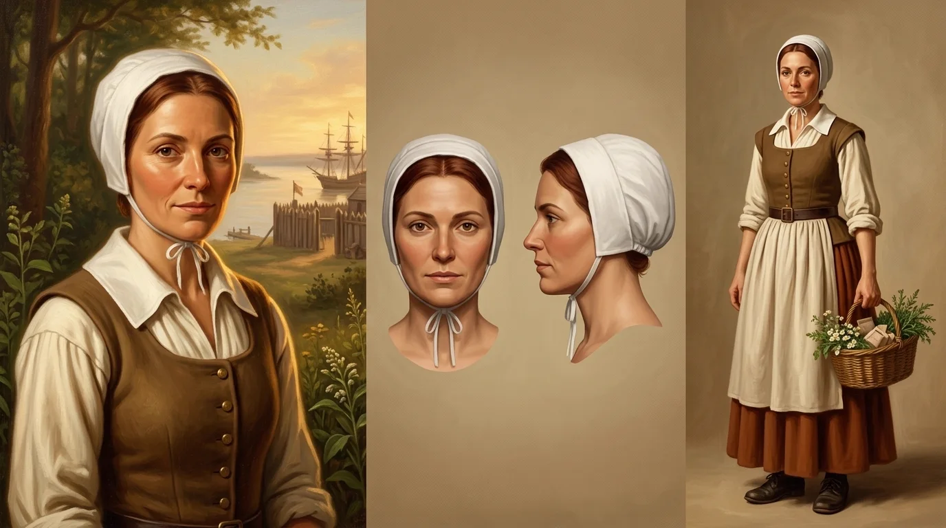 Illustrated character portrait of Anne